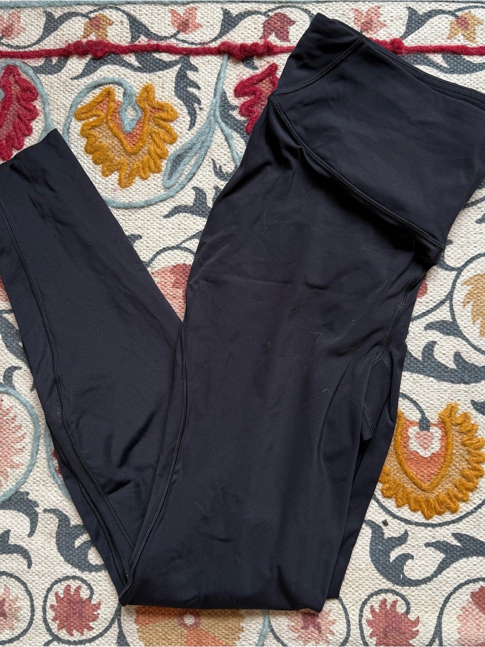lululemon athletica Black Base Pace High Rise Leggings
